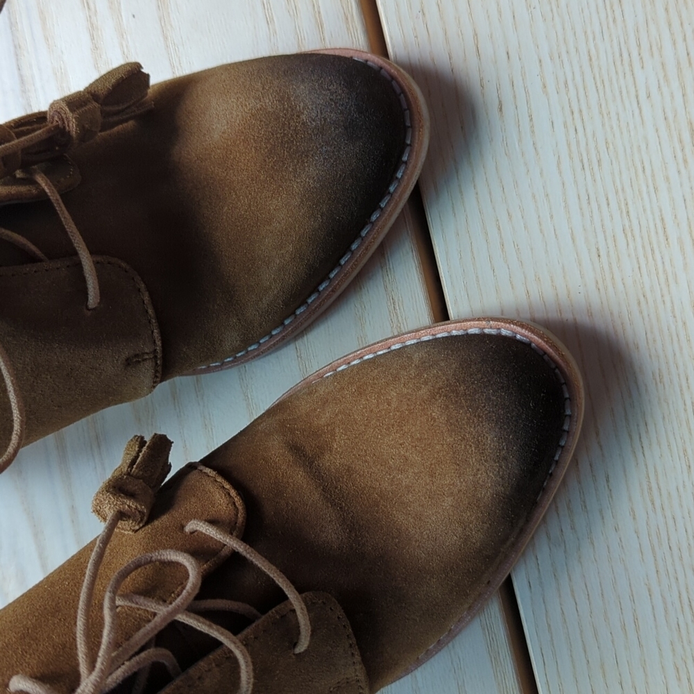 🆕🌿SUEDE BOHO BOOTIES🌿 - Picture 4 of 8